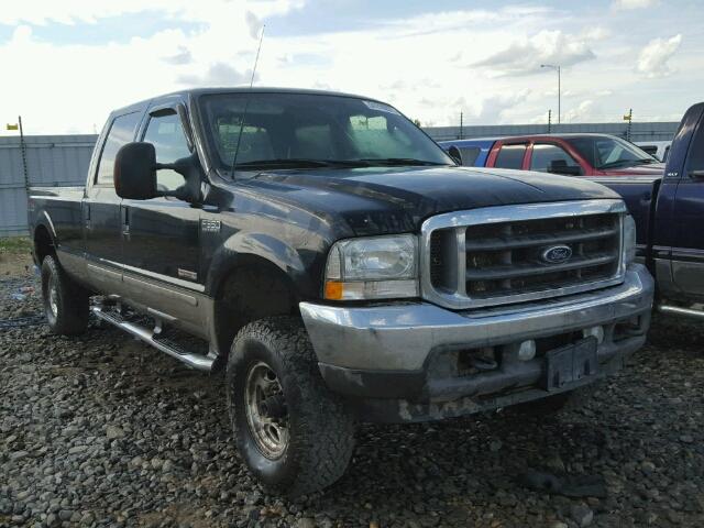 1FTSW31P03EB96629 - 2003 FORD F350 SRW S BLACK photo 1