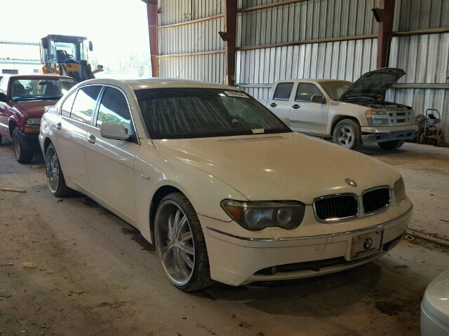 WBAGN63585DS58757 - 2005 BMW 745LI WHITE photo 1