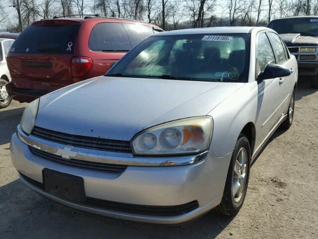 1G1ZT54895F100400 - 2005 CHEVROLET MALIBU LS 灰色 照片 2