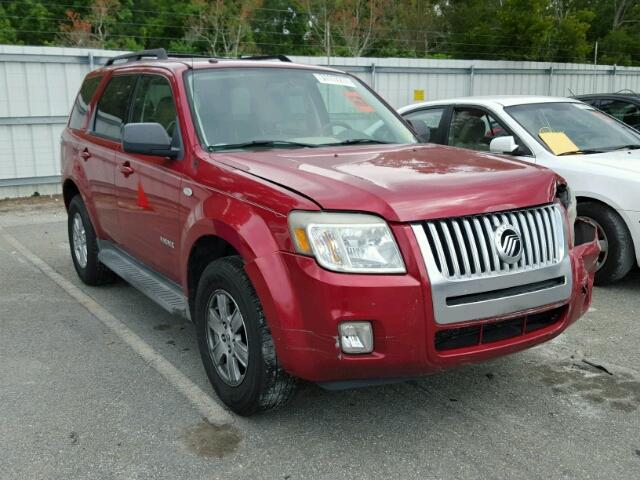 4M2CU81178KJ47014 - 2008 MERCURY MARINER MAROON photo 1