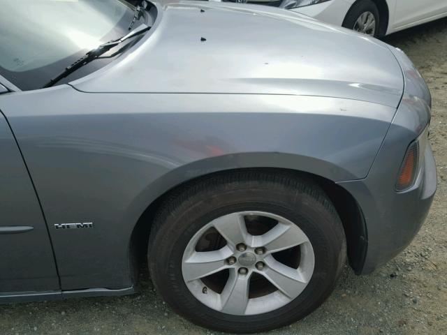 2B3KA53H76H456622 - 2006 DODGE CHARGER R/ GRAY photo 9