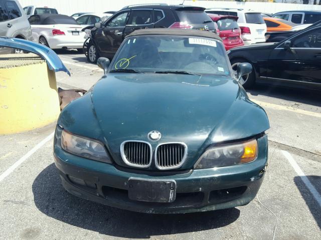 4USCH7328VLB78107 - 1997 BMW Z3 1.9 GREEN photo 7