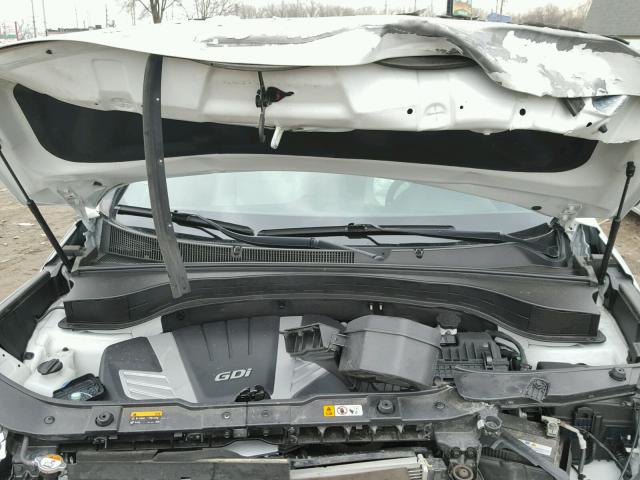 5XYKWDA71FG636441 - 2015 KIA SORENTO SX WHITE photo 7