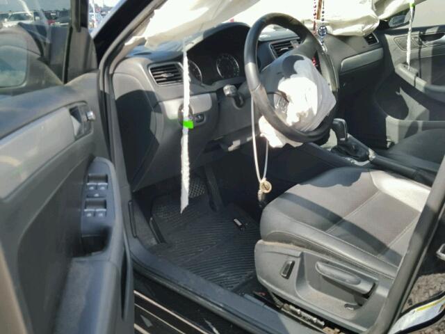 3VWD07AJ0EM390147 - 2014 VOLKSWAGEN JETTA SE 黑色 照片 9