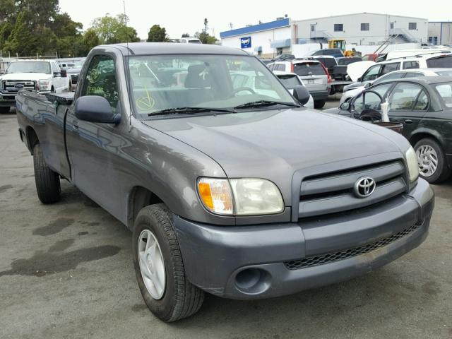 5TBJN32183S424629 - 2003 TOYOTA TUNDRA GRAY photo 1