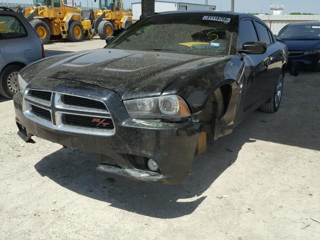 2C3CDXCT7CH282089 - 2012 DODGE CHARGER R/ BLACK photo 2