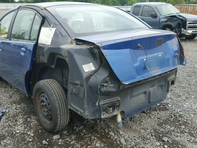 1G8AJ52FX5Z126685 - 2005 SATURN ION LEVEL BLUE photo 9