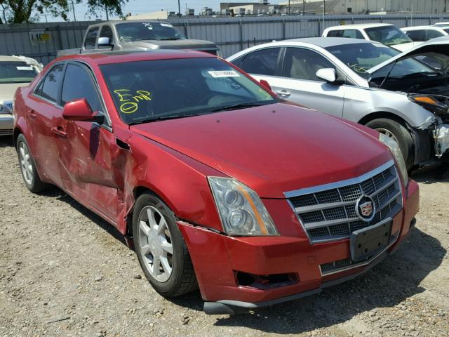 1G6DF577090168219 - 2009 CADILLAC CTS RED photo 1