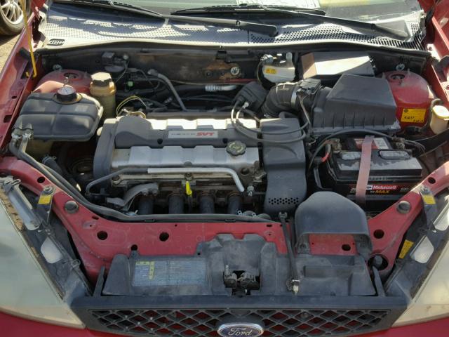 3FAHP39533R182172 - 2003 FORD FOCUS SVT RED photo 7