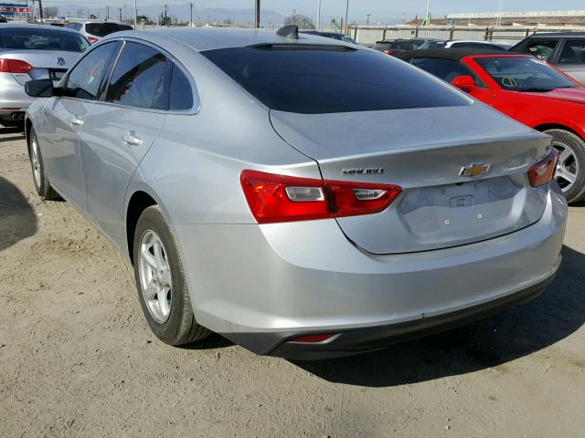 1G1ZB5ST6GF282859 - 2016 CHEVROLET MALIBU LS 银色 照片 3