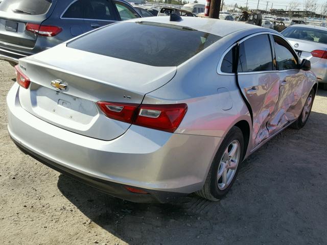 1G1ZB5ST6GF282859 - 2016 CHEVROLET MALIBU LS 银色 照片 4