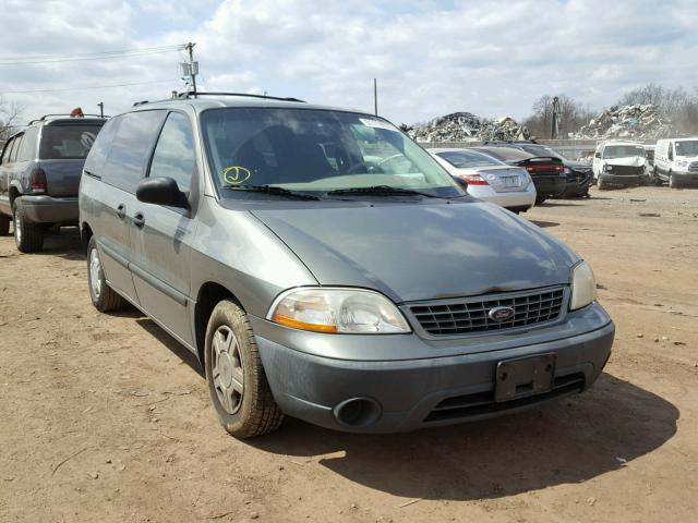 2FMZA51401BB58045 - 2001 FORD WINDSTAR L GREEN photo 1