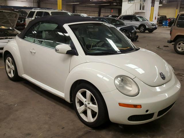 3VWFF31Y67M416783 - 2007 VOLKSWAGEN NEW BEETLE თეთრი ფოტო 1