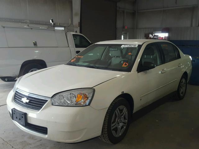 1G1ZS58N57F291058 - 2007 CHEVROLET MALIBU LS 白色 照片 2