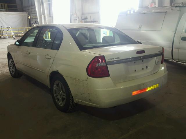 1G1ZS58N57F291058 - 2007 CHEVROLET MALIBU LS 白色 照片 3