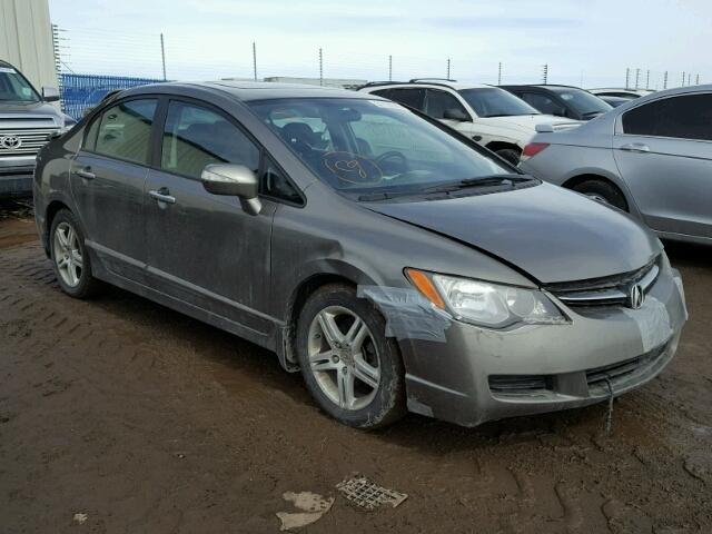 2HHFD56767H200898 - 2007 ACURA CSX PREMIU GRAY photo 1