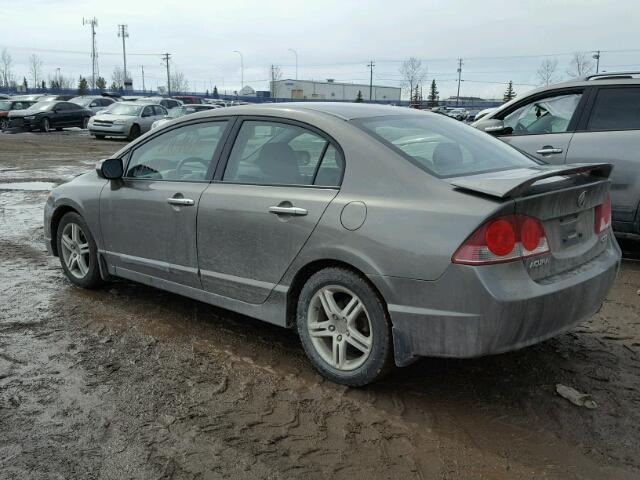 2HHFD56767H200898 - 2007 ACURA CSX PREMIU GRAY photo 3