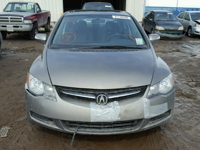 2HHFD56767H200898 - 2007 ACURA CSX PREMIU GRAY photo 9