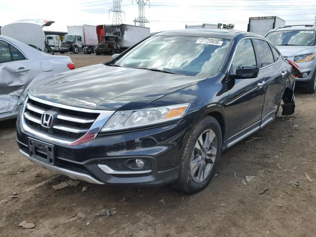 5J6TF2H53EL002705 - 2014 HONDA CROSSTOUR BLACK photo 2