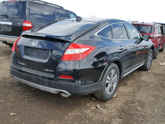 5J6TF2H53EL002705 - 2014 HONDA CROSSTOUR BLACK photo 4