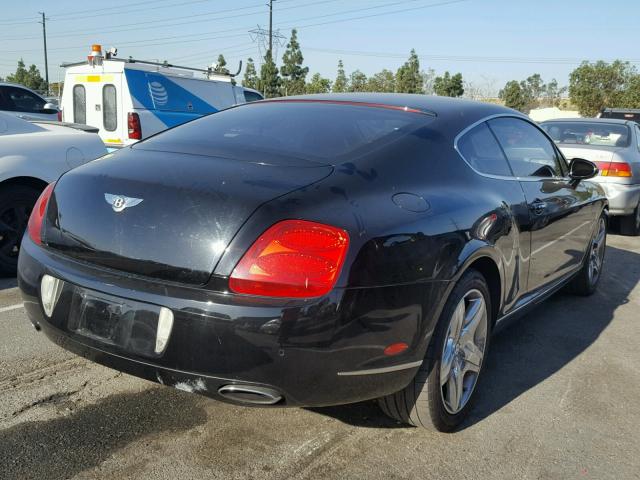 SCBCR63WX5C024952 - 2005 BENTLEY CONTINENTA BLACK photo 4