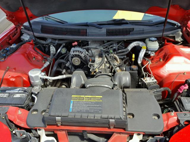 2G2FS22K7W2212386 - 1998 PONTIAC FIREBIRD RED photo 7