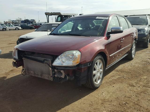 1FAHP25116G114980 - 2006 FORD FIVE HUNDR RED photo 2