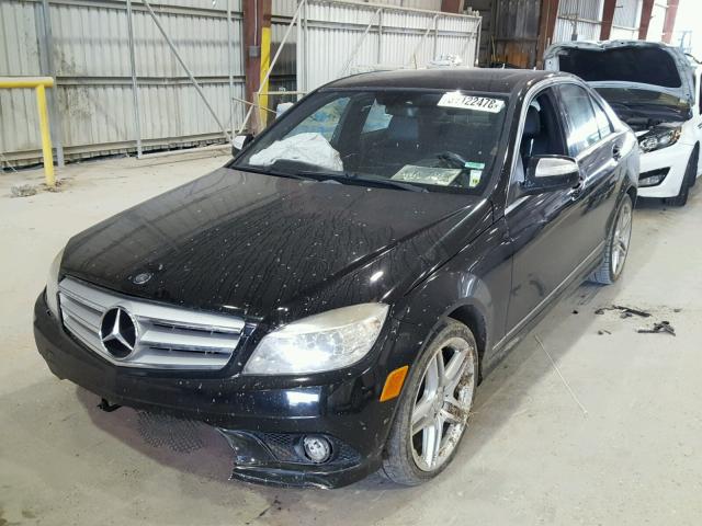 WDDGF56X79R065022 - 2009 MERCEDES-BENZ C 350 BLUE photo 2