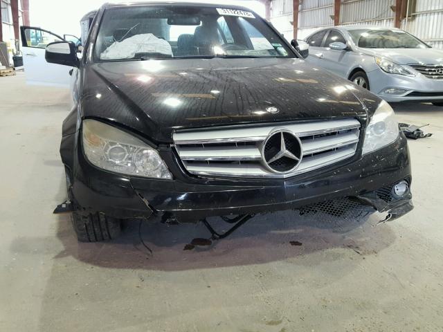 WDDGF56X79R065022 - 2009 MERCEDES-BENZ C 350 BLUE photo 9