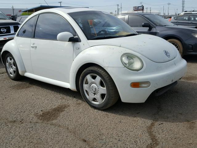 3VWCK21C91M437986 - 2001 VOLKSWAGEN NEW BEETLE თეთრი ფოტო 1
