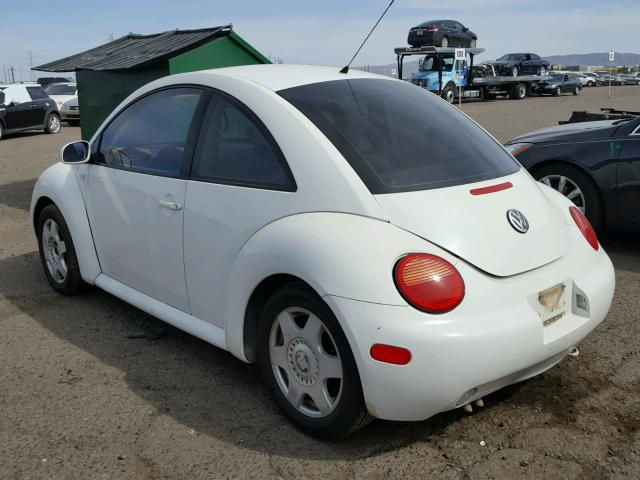 3VWCK21C91M437986 - 2001 VOLKSWAGEN NEW BEETLE თეთრი ფოტო 3