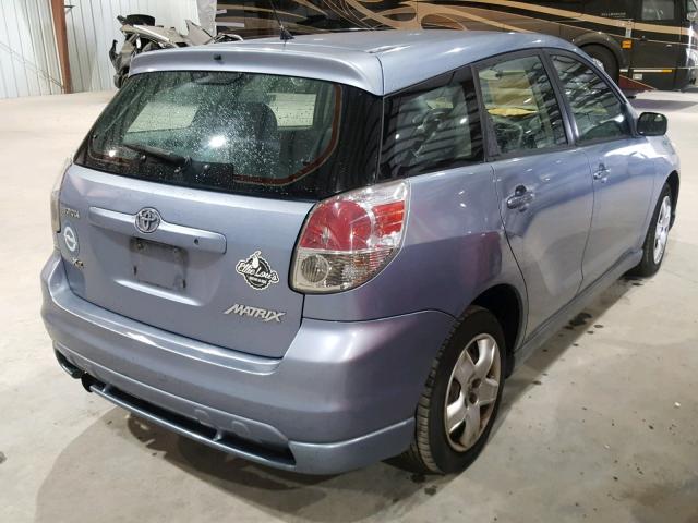 2T1KR32E48C696615 - 2008 TOYOTA COROLLA MA BLUE photo 4