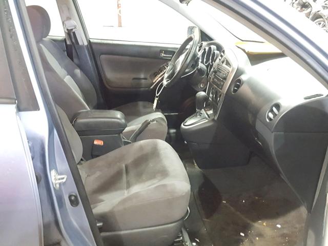 2T1KR32E48C696615 - 2008 TOYOTA COROLLA MA BLUE photo 5