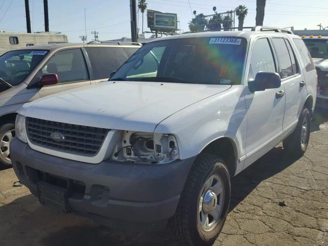 1FMZU62K23ZB15613 - 2003 FORD EXPLORER X WHITE photo 2