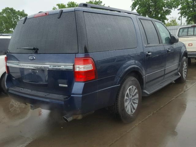 1FMJK1JT4GEF45883 - 2016 FORD EXPEDITION BLUE photo 4