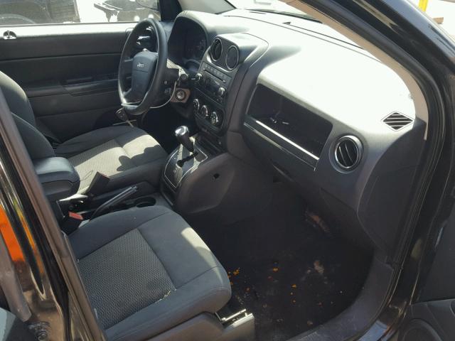 1J4NT4FB0AD523164 - 2010 JEEP COMPASS SP BLACK photo 5