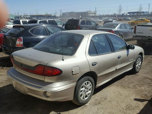 1G2JB52F747359084 - 2004 PONTIAC SUNFIRE SL GOLD photo 4