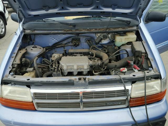 2B4GH2531RR670002 - 1994 DODGE CARAVAN BLUE photo 7