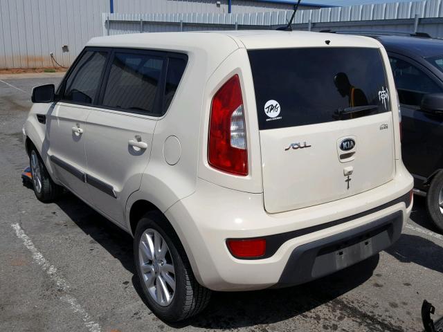 KNDJT2A61D7547334 - 2013 KIA SOUL + WHITE photo 3