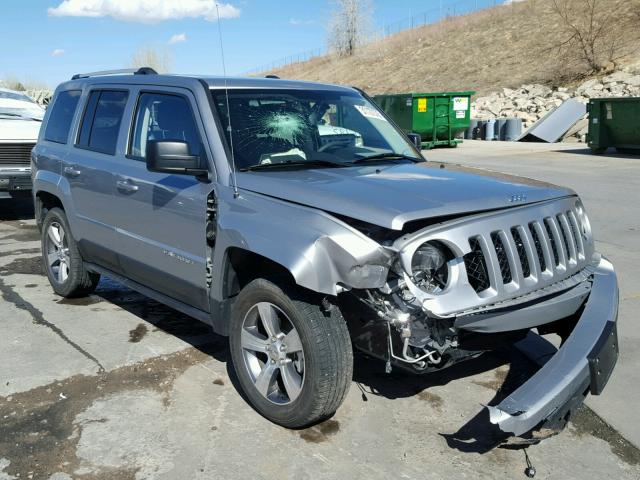 1C4NJRFB6HD155351 - 2017 JEEP PATRIOT LA SILVER photo 1