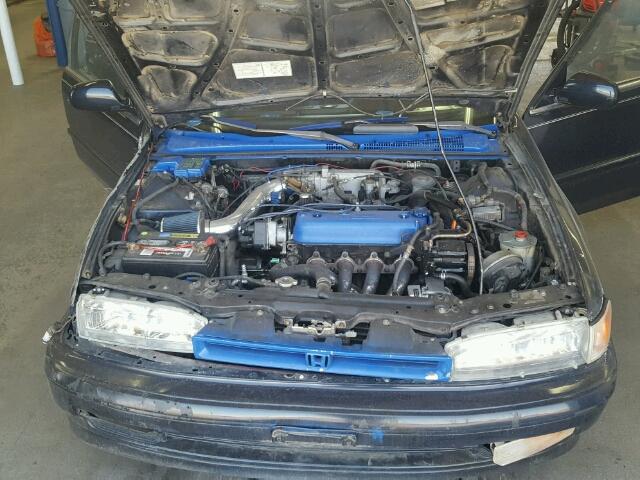 JHMCB7661LC087632 - 1990 HONDA ACCORD EX BLUE photo 7