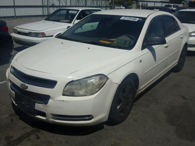 1G1ZG57B684183635 - 2008 CHEVROLET MALIBU LS 白色 照片 2