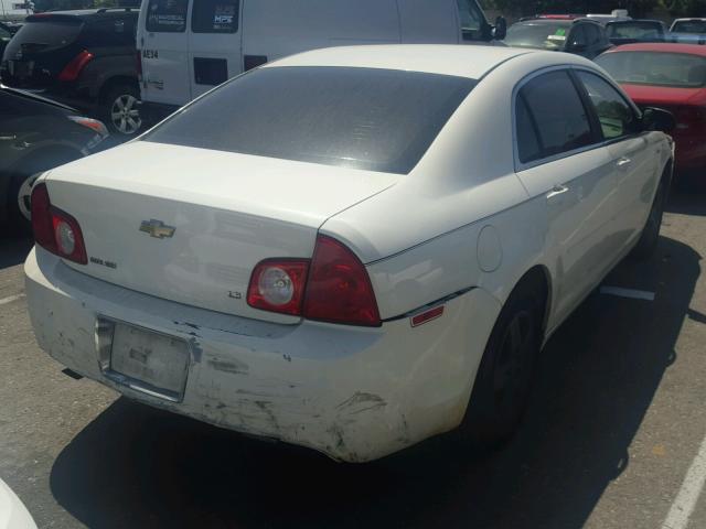 1G1ZG57B684183635 - 2008 CHEVROLET MALIBU LS 白色 照片 4