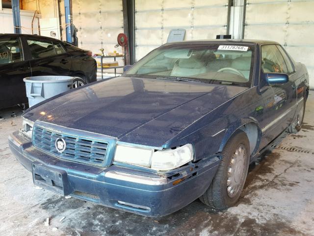 1G6ET1293SU608558 - 1995 CADILLAC ELDORADO T GREEN photo 2