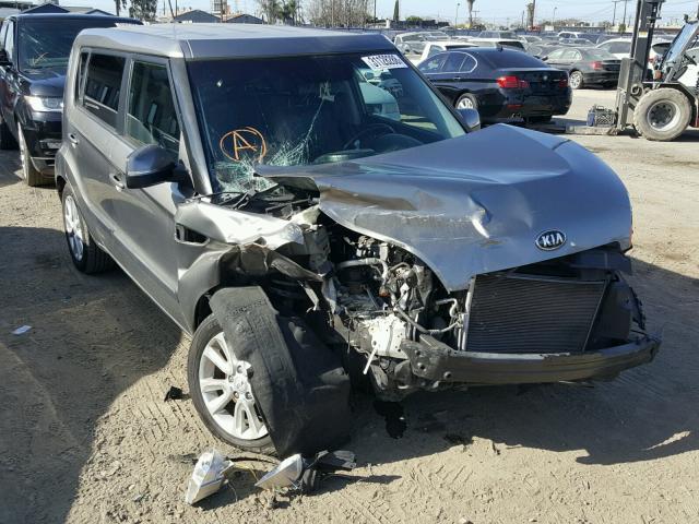 KNDJT2A61D7575098 - 2013 KIA SOUL + GRAY photo 1