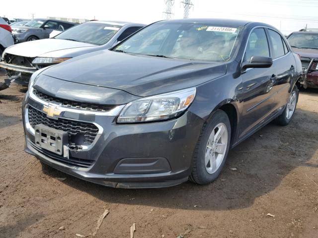1G11B5SL9EF201248 - 2014 CHEVROLET MALIBU LS გრაფიტი ფოტო 2