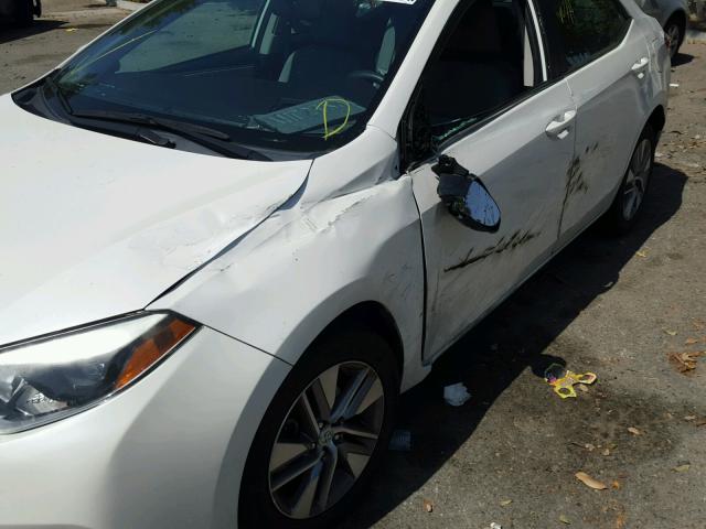 5YFBPRHEXFP182975 - 2015 TOYOTA COROLLA EC 白色 照片 9