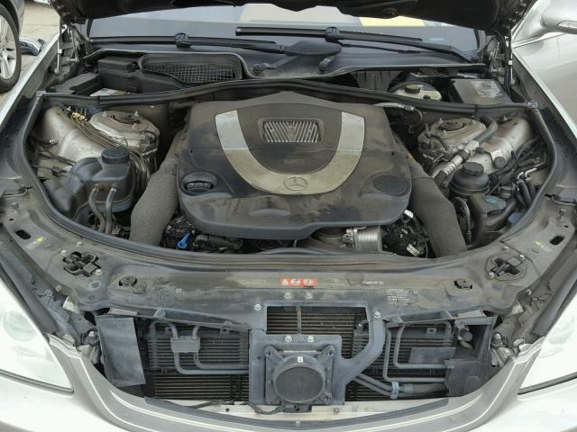 WDDNG71X07A057427 - 2007 MERCEDES-BENZ S 550 GRAY photo 7