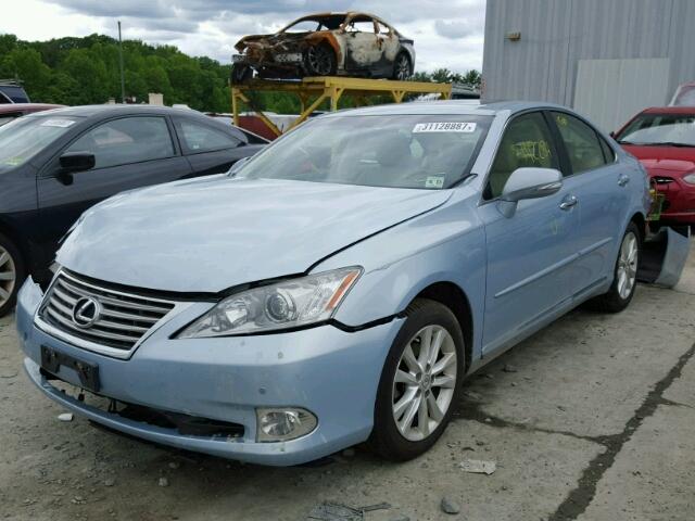 JTHBK1EG2C2503471 - 2012 LEXUS ES 350 BLUE photo 2