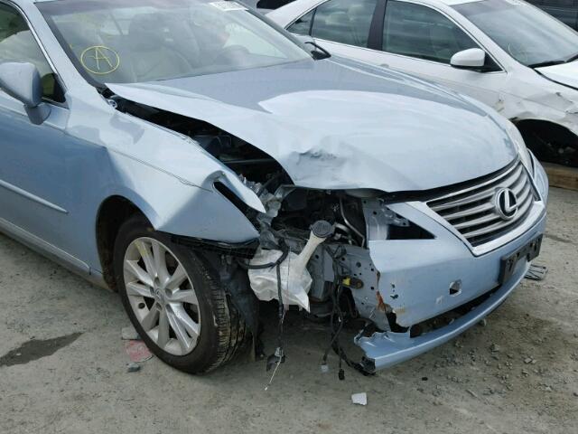 JTHBK1EG2C2503471 - 2012 LEXUS ES 350 BLUE photo 9